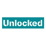 Green unlocked logo on white background in Square
