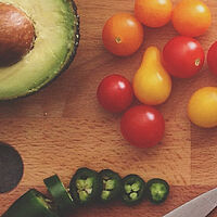 healthy food dinner cooking